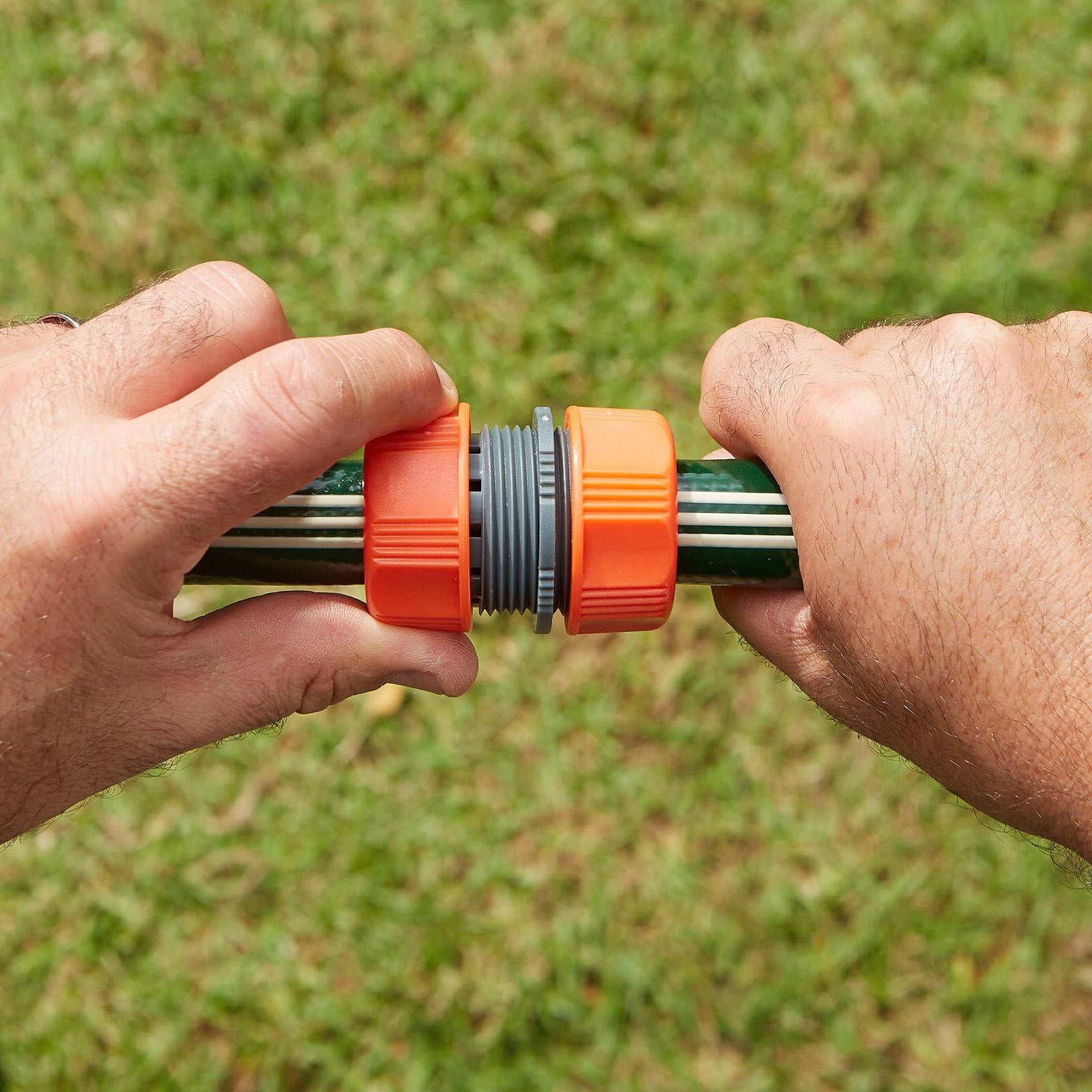 Pope 18mm Hose Repairer/Joiner Orange ABS UV Treated