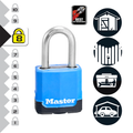 Master Lock 45mm Excell Covered Padlock 4 Pack Laminated Steel Boron-Carbide