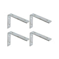Carinya Heavy Duty Angle Bracket 100 x 75mm - Zinc Plated - 150kg Capacity - SuperSaverAU - view 3