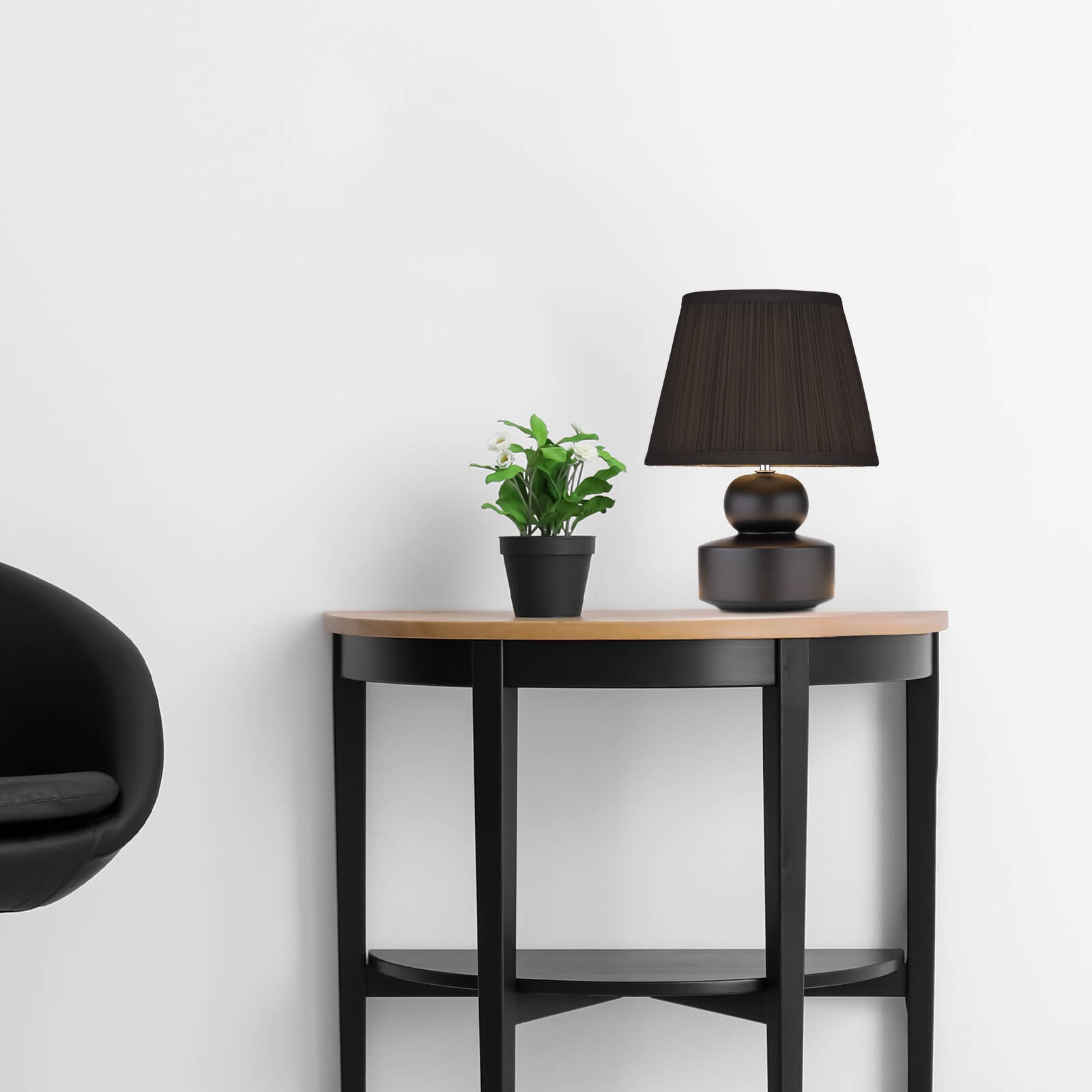 Verve Design Kiki Ceramic Lamp Base E14 AM018BK