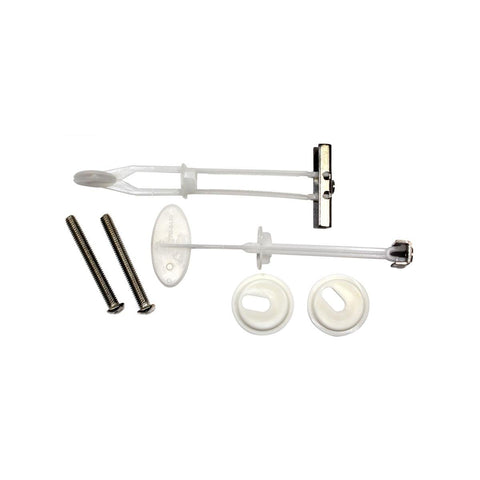 Fix a Loo Toilet Seat Blind Fixing Kit - 240mm x 125mm - Plastic - Easy Fit - SuperSaverAU - view 1