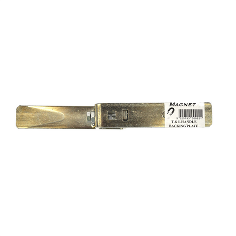 Magnet T&L Handle Backing Plate - 203mm - Steel - Easy Install - SuperSaverAU - view 1