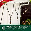 Command Outdoor Light Clips - Clear - 16 Clips & 20 Strips - Damage Free Decorating - 98.2mm x 171.45mm x 36.57mm - SuperSaverAU - view 5