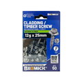 Bremick 12g x 25mm B8 Hex Cladding Screw - 50 Pack - High Corrosion Resistance - SuperSaverAU - view 2