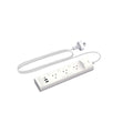 TP-Link Tapo 3-Outlet Smart Wi-Fi Power Strip with USB, White, 1.5m, TAPO-P300