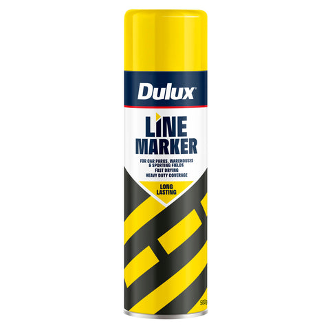 Dulux 500g Yellow Line Marker Spray Paint