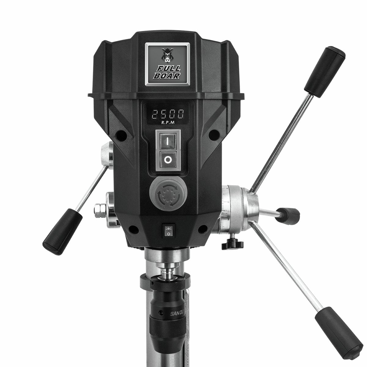 Full Boar Digital Drill Press - 750w - Cast Iron - Variable Speed