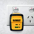 DeWALT 49.5W 2-Port USB-C PD Fast Charger 1310871DWE