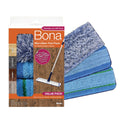 Bona Microfibre Pad Pack - 3 Pce - 142mm x 21mm x 68mm - Multi-Surface Cleaning - SuperSaverAU - view 1