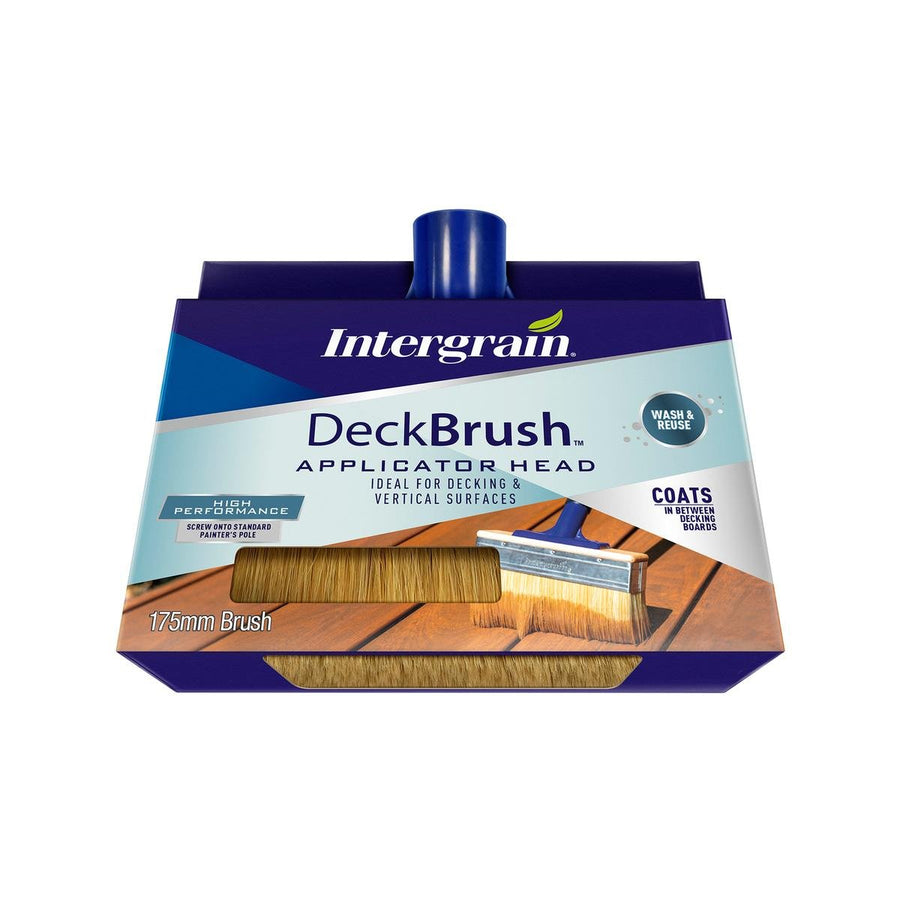 Intergrain 175mm Deckbrush Applicator Head - Smooth Finish - Versatile - SuperSaverAU - view 1