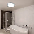 Brilliant Atherton Ceiling Light - 310mm - Brushed Steel - IP44 Rated - SuperSaverAU - view 4