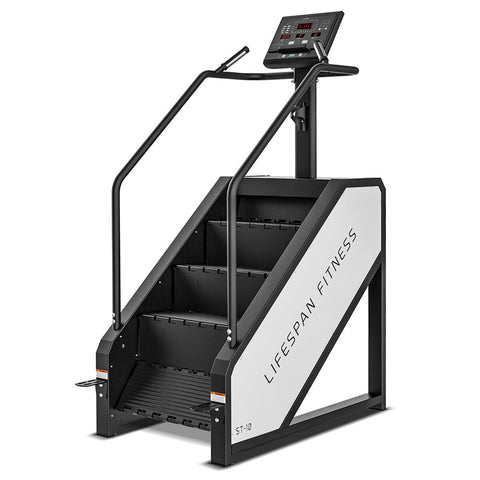 Lifespan Fitness ST-10 Stair Climber - Fifteen Levels, Eight Preset Programs, 170kg User Capacity - LFST-ST10