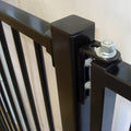 ProtectorAl 38 x 25mm Black Powdercoated Steel Gudgeon Hinge - 2 Pack