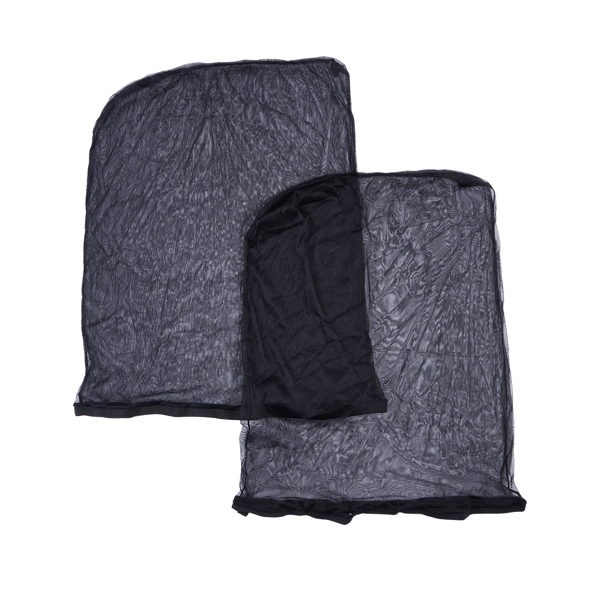 All Set Rear Window Shades 2 Pack - 500mm x 500mm - Black - Sunlight Filtering - SuperSaverAU - view 1