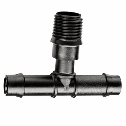 Pope 13mm Barbed x 15mm BSP Threaded Tee 3 Pack - ABS Plastic - Durable - SuperSaverAU - view 1