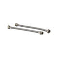 Kinetic 150mm Stainless Steel Flexible Braided Mixer Tap Extension 2 Pack 500kPa