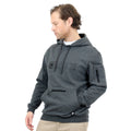 Citeco Charcoal Marle Hoodie - Men's Cotton/Polyester Work Hoodie, Small