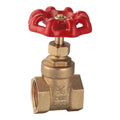 Kinetic 20mm Brass Universal Thread Gate Valve, Lead Free Brass, Non-Rising Stem