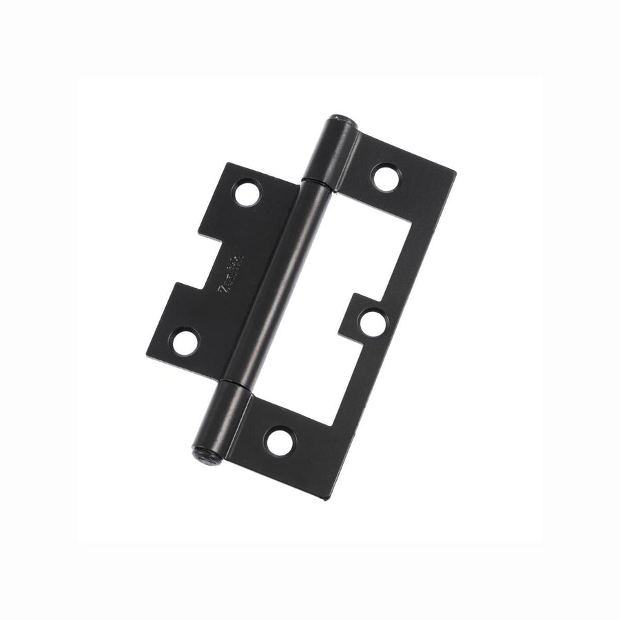 Lane Easy Fit Hinge - 90mm - Steel - Matte Black Finish - 2 Pack - SuperSaverAU - view 1