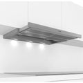 Bosch Series 4 90cm Slideout Rangehood - Stainless Steel Facia, 729m³/h Max Air Capacity, LED - DFS097A51A