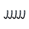 Everhang Small Black J Bolt Hook Pack of 5 - 69mm x 41mm - Durable Storage Solution - SuperSaverAU - view 3