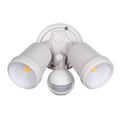Brilliant Raptor III Twin Security Light - 20W - 1800 Lumens - Beige - PIR Sensor - SuperSaverAU - view 1