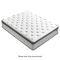 Zinus King Support Plus Pocket Spring Mattress - Independent iCoils, Euro Top, Medium Feel - AU-MSSPGR-12K
