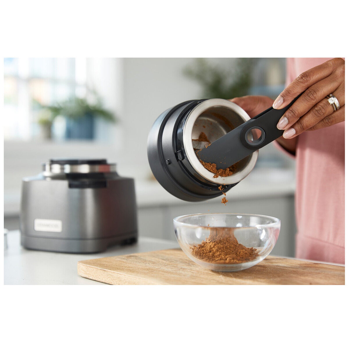 Kenwood Duo Prep two-in-one chopper and grinder - 800W, 500ml, stack and store - CHP80000SI
