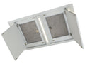 Schweigen 120cm White Ceiling Cassette Rangehood - Single External Motor, 3200m³/h - SCC1200W-SEPAK