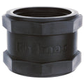 Philmac 1 1/4 Bsp Thread Pipe Socket - Black - Polypropylene - Durable - SuperSaverAU - view 1