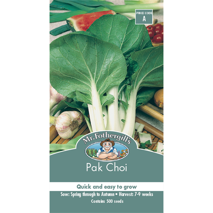 Mr Fothergill Pak Choi Vegetable Seeds - 75mm Green - Easy Growth - SuperSaverAU - view 1