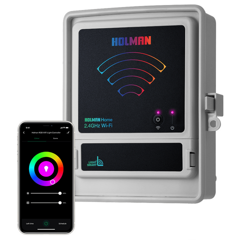 Holman 60W RGB Wi-Fi Garden Light Controller, Outdoor CLXRGB60
