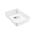 Boxsweden Kept Organiser Tray - Large 34.5 x 25 x 6.5 cm - White - BPA-Free - SuperSaverAU - view 1