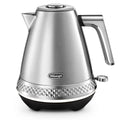 DeLonghi Diadema 1.7L Kettle - Platinum, Brushed Stainless Steel Body, 2400W - KBV2401M