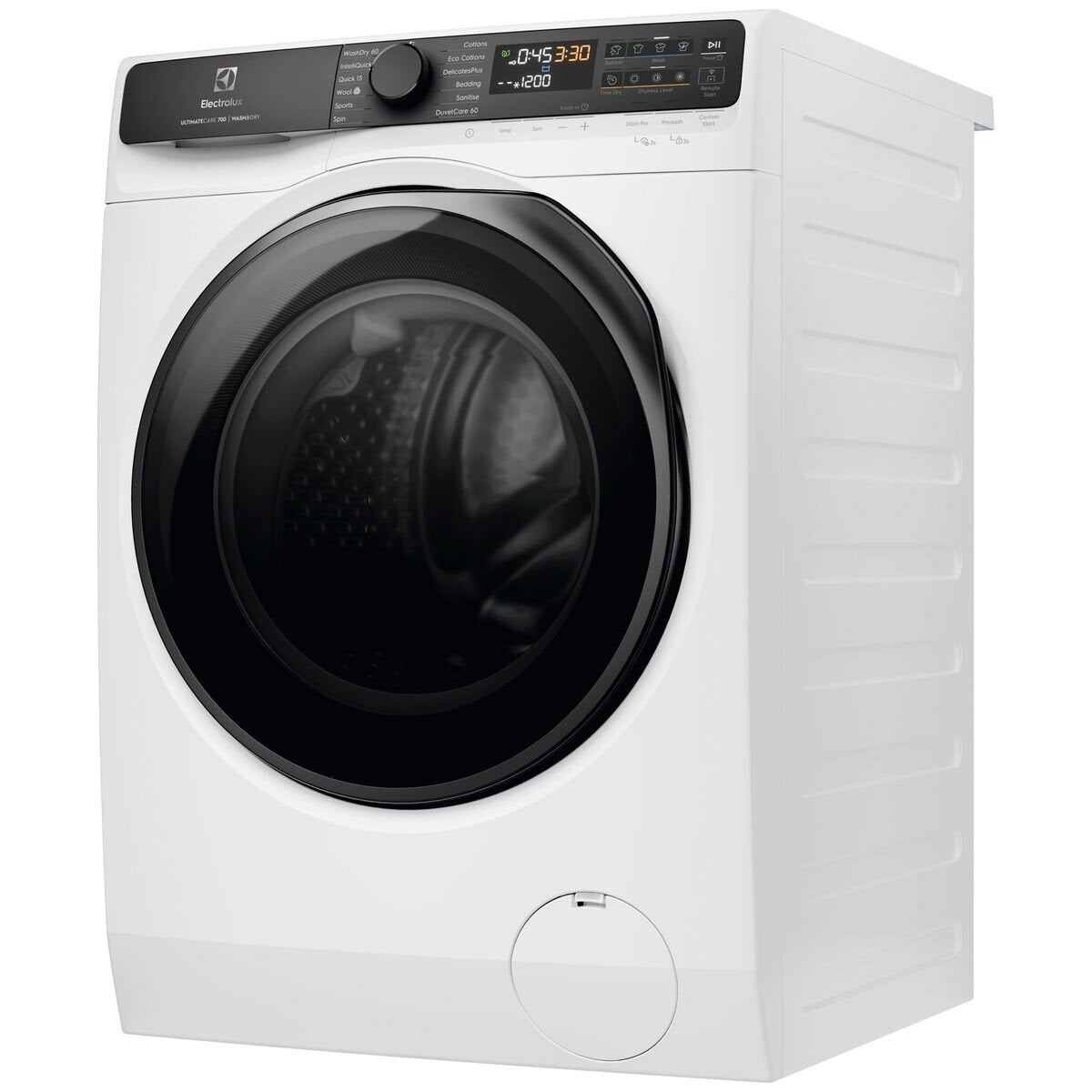 Electrolux 700 Series 12kg/8kg Washer Dryer Combo - White, HygienicCare, Sanitise - EWW1243R7WCS