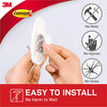Command Medium White Adhesive Wire Hooks, Damage-Free - 2 Pack