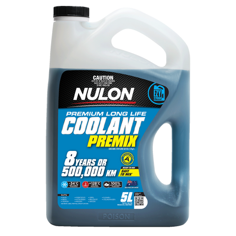 Nulon Blue Long Life Coolant Premix 5L - Anti-Freeze & Anti-Boil Protection - SuperSaverAU - view 1
