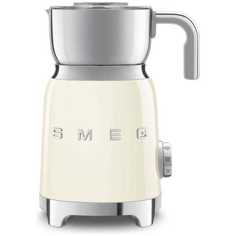 Smeg 50's Style Retro Milk Frother - Cream, 6 Pre-Set Programs, Induction Heating - MFF11CRAU
