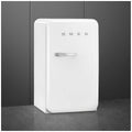 Smeg 50s Retro Style Happy 135L bar fridge - right hinge, white, 6 star energy rating - FAB10HRWH6