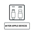 Click 2m Lightning to USB A Cable - Durable Charging & Data Transfer - SuperSaverAU - view 2