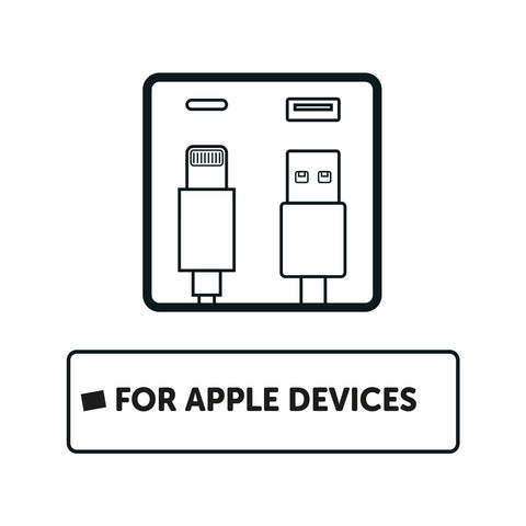 Click 2m Lightning to USB-A Cable