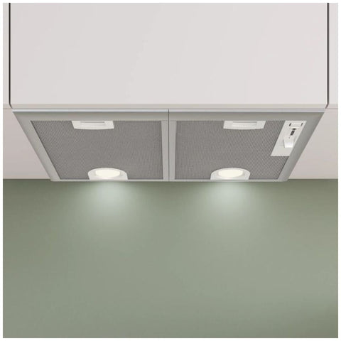 Bosch Series 4 53cm Integrated Rangehood - Silver Metallic - 604m³/h Boost, 4 Speeds - DHL555BMAU