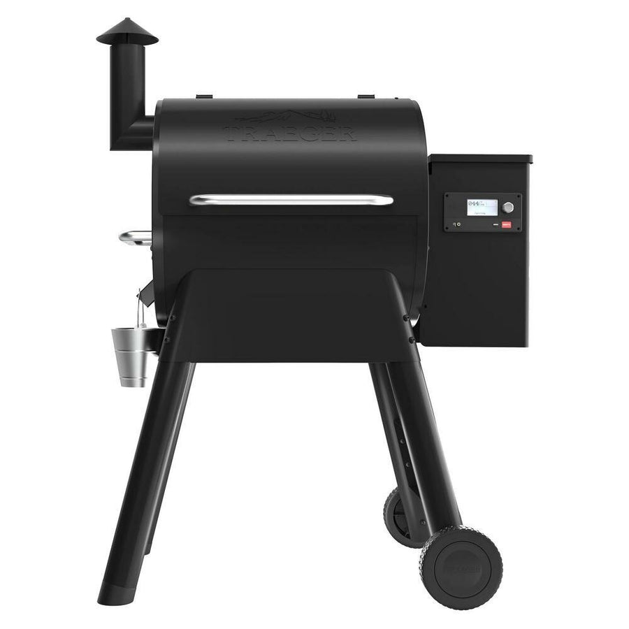 Traeger Pro 575 Wood Pellet Grill - WiFIRE, D2 Direct Drive, Transport Wheels, Black - TFB57GLEC