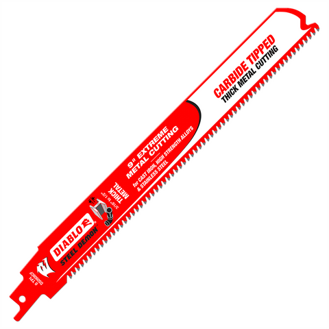 Diablo 9" Steel Demon Reciprocating Saw Blade - Carbide Tipped - Durable - SuperSaverAU - view 1