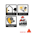 Davco 5kg White Superfine Sanitised Grout - 1-3mm Joints - Wall Use - SuperSaverAU - view 2
