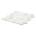 decor8 Florentine White Marble Tile 300x300x10mm Hexagonal Mosaic - SuperSaverAU - view 2