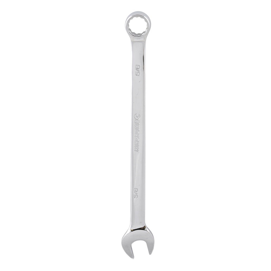 Kincrome 5/8" Combination Spanner - 12 Point Chrome Vanadium Steel, 15 Degree Offset