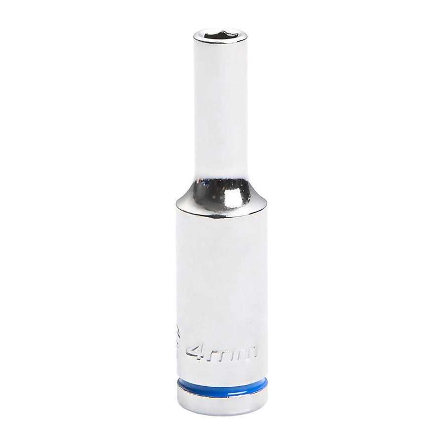 Kincrome 4mm Deep Socket - Chrome Vanadium Steel - Mirror Polish Finish - SuperSaverAU - view 1