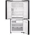 Panasonic French Door Fridge - Matte Metallic Black, nanoe X, Prime Fresh Soft-Freezing - NR-CW530HWKA