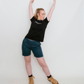 Green Hip Original Shorts - Size 10 - Gardener Green - High-Waisted - UPF 50+ - SuperSaverAU - view 2
